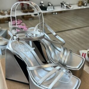 Sandália Meia Pata Elegance Tiras e Amarração